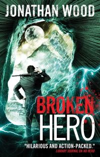 Book Cover for Broken Hero by Jonathan Wood