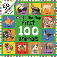Book Cover for Lift-the-Flap First 100 Animals by 