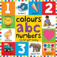 Book Cover for Colours ABC Numbers by 