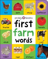 Book Cover for First Farm Words by 