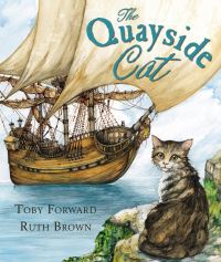 Book Cover for The Quayside Cat by Toby Forward