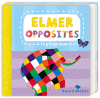 Book Cover for Elmer Opposites by David McKee