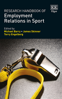 Book Cover for Research Handbook of Employment Relations in Sport by Michael Barry, James Skinner, Terry Engelberg