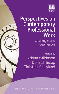 Book Cover for Perspectives on Contemporary Professional Work by Adrian Wilkinson, Donald Hislop, Christine Coupland