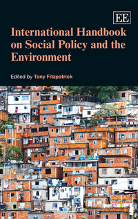 Book Cover for International Handbook on Social Policy and the Environment by Tony Fitzpatrick