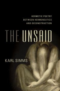 Book Cover for The Unsaid by Karl Simms