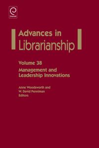 Book Cover for Management And Leadership Innovations by Anne Woodsworth, W David Penniman