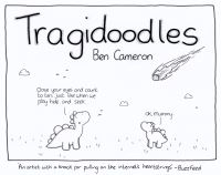 Book Cover for Tragidoodles by Ben Cameron