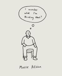 Book Cover for I Wonder What I'm Thinking About by Moose Allain