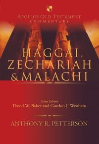Book Cover for Haggai, Zechariah & Malachi by Anthony R Petterson