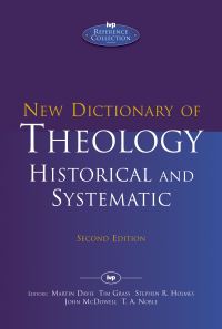 Book Cover for New Dictionary of Theology by Martin Davie