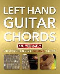 Book Cover for Left Hand Guitar Chords Made Easy by Jake Jackson