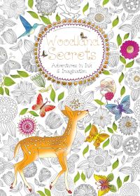 Book Cover for Woodland Secrets by Daisy Seal, Flame Tree Studio