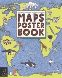 Book Cover for Maps Poster Book by Aleksandra and Daniel Mizielinski