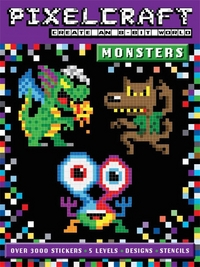 Book Cover for PixelCraft Monsters by Autumn Internal, Anna Bowles