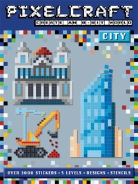 Book Cover for PixelCraft City by Autumn Internal, Anna Bowles