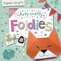 Book Cover for Paper Craft Foldies - Arty Crafty by Frankie Jones