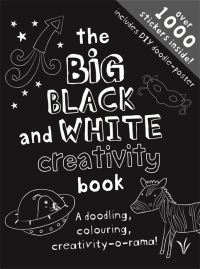 Book Cover for The Big Black and White Creativity Book by Frankie Jones 1