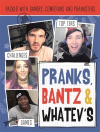 Book Cover for Pranks, Bants & Whatev's Fanbook by Harriet Paul