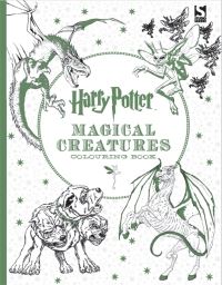 Book Cover for Harry Potter Magical Creatures Colouring Book by 