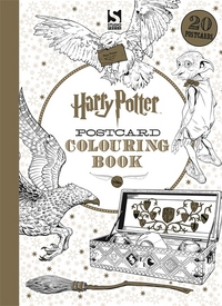Book Cover for Harry Potter Postcard Colouring Book by Warner Brothers