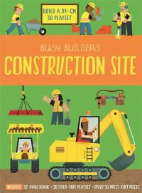 Book Cover for Busy Builders Construction Site by Chris Oxlade