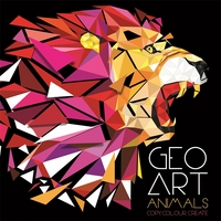 Book Cover for Geo Art Animals by Gemma Cooper