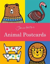 Book Cover for Jane Foster's Animal Postcard Book by Jane Foster