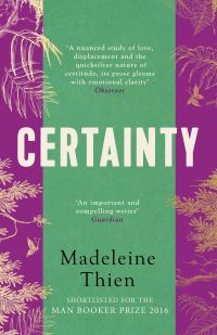 Book Cover for Certainty by Madeleine Thien