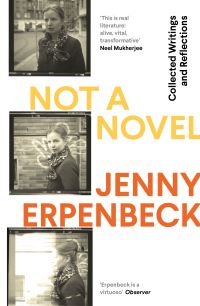 Book Cover for Not a Novel by Jenny Erpenbeck
