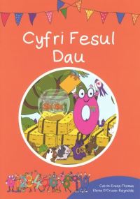 Book Cover for Cyfri Fesul Dau by Catrin EvansThomas, Canolfan Peniarth