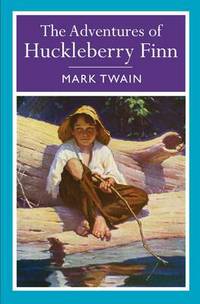 Book Cover for The Adventures of Huckleberry Finn by Mark Twain