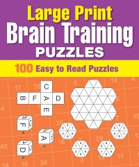 Book Cover for Classic Large Print Braintraining Puzzles by 