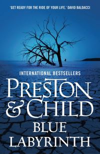 Book Cover for Blue Labyrinth by Douglas J Preston, Lincoln Child
