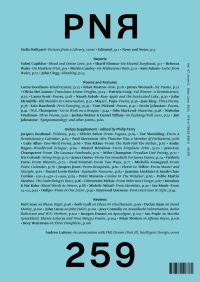 Book Cover for PN Review 259 by Andrew Latimer, John McAuliffe, Michael Schmidt