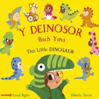 Book Cover for Y Deinosor Bach Yma / by Carol Byers