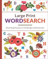 Book Cover for Large Print Wordsearch by Eric Saunders
