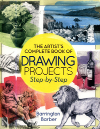 Book Cover for The Artist's Complete Book of Drawing Projects by Barrington Barber