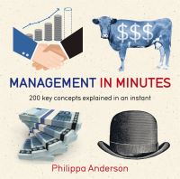 Book Cover for Management in Minutes by Philippa Anderson