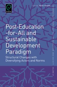 Book Cover for Post-Education-for-All and Sustainable Development Paradigm by Shoko Yamada