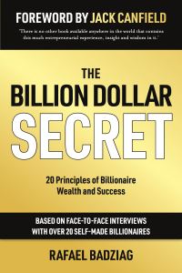 Book Cover for The Billion Dollar Secret by Rafael Badziag