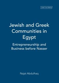 Book Cover for Jewish and Greek Communities in Egypt by Najat Abdulhaq