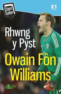 Book Cover for Rhwng Y Pyst by Owain Fôn Williams