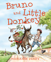 Book Cover for Bruno and Little Donkey by Marianne Parry, Dave Hill
