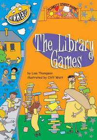 Book Cover for The Library Games by Lisa Thompson