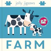 Book Cover for Jolly Jigsaws - Farm by Philip Dauncey