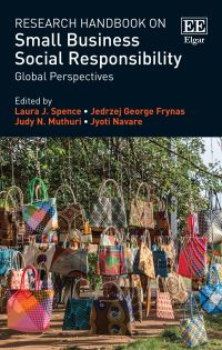 Book Cover for Research Handbook on Small Business Social Responsibility by Laura J Spence, Jedrzej George Frynas, Judy N Muthuri, Jyoti Navare