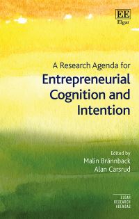 Book Cover for A Research Agenda for Entrepreneurial Cognition and Intention by Malin Brännback, Alan L Carsrud