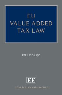Book Cover for EU Value Added Tax Law by K P E Lasok