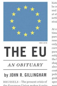 Book Cover for The EU by John Gillingham